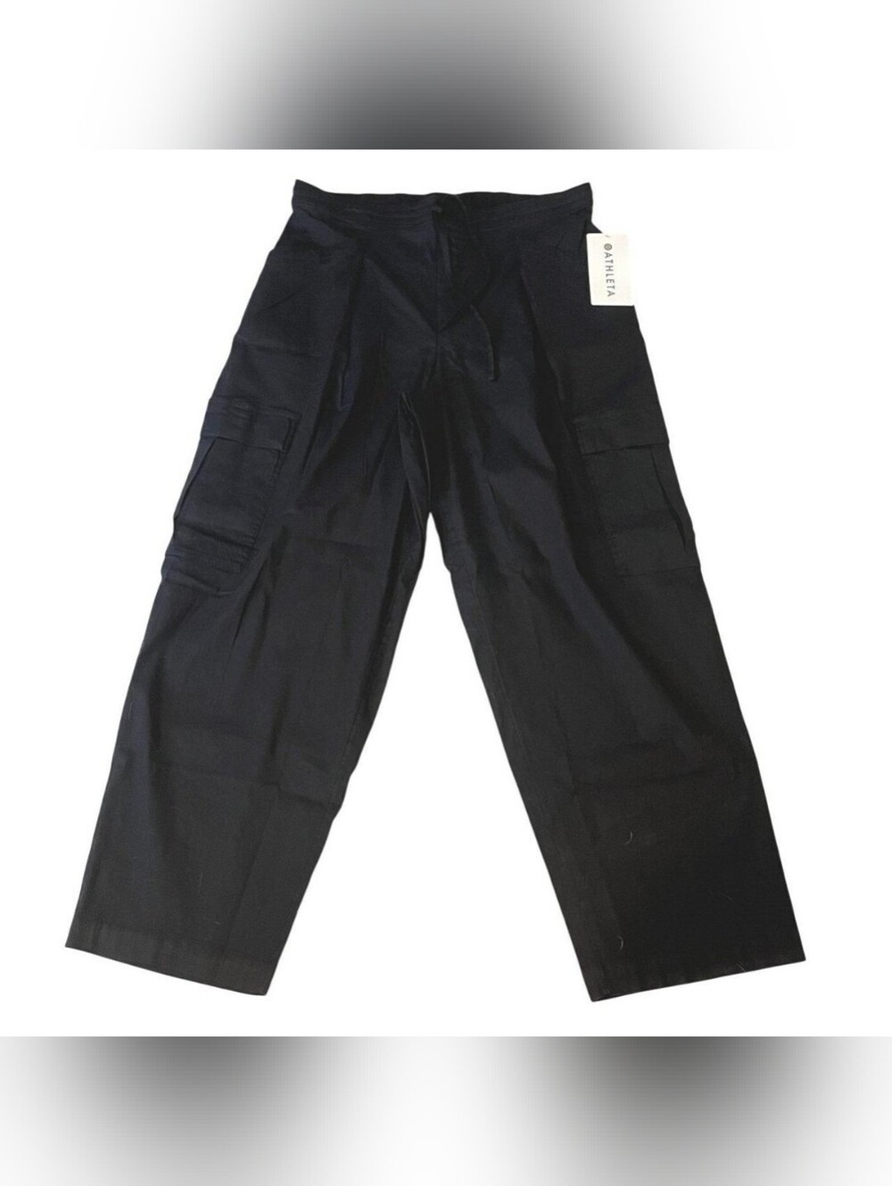 Athleta Paradise Straight Leg Cargo Drawstring Waist Pants NWT Size: M - Picture 7 of 15